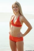 Orange Swimsuit : Jewel from ThisYearsModel, 18 Apr 2023